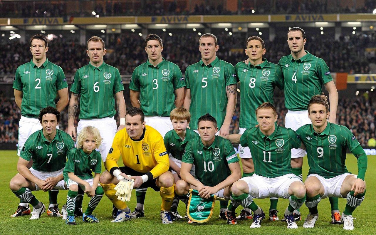 爱尔兰国家队球员名单