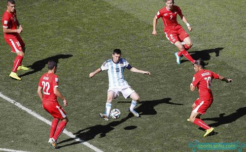 阿根廷对瑞士世界杯